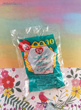 Vintage 1990's McDonald's TY Teeny Beanie Baby, Blizz the White Tiger, NEW & Sealed
