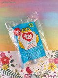 Vintage 1990's McDonald's TY Teeny Beanie Baby, Peanut the Elephant, NEW & Sealed