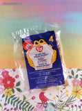Vintage 1990's McDonald's TY Teeny Beanie Baby, Spunky the Spaniel, NEW & Sealed