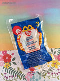 Vintage 1990's McDonald's TY Teeny Beanie Baby, Smoochy the Frog, NEW & Sealed