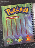 *No Lamincards* Pokemon Lamincards Collection Spiral-Bound Binder w/Holos