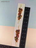 Vintage 1999 Mrs. Grossman's Fall Garland Borders Design Lines Large Full Sticker Sheet, Unused