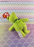 Vintage 2004 McDonald's TY Teeny Beanie Baby, Fries the Bear w/Tag