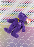 Vintage 2004 McDonald's TY Teeny Beanie Baby, Grimace the Bear w/Tag