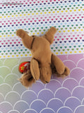 Vintage 1990's McDonald's TY Teeny Beanie Baby, Spunky the Spaniel w/Tag