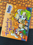 Vintage 1999 1st Printing Nickelodeon Rugrats Tricked for Treats! Halloween Softcover