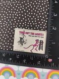 Vintage 1978 Pink Panther "Turn Out the Lights!" Miniature Sticker, Unused
