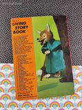 Vintage 1967 A Living Story Book Pinocchio Hardcover Board Book