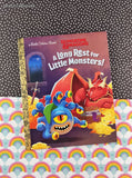 2024 Little Golden Book: Dungeons & Dragons A Long Rest for Little Monsters! Hardcover, Like New