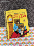 Little Golden Book Classic: Richard Scarry's Good Night, Little Bear Hardcover, Like New