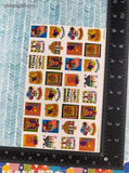 Vintage 1999 Highlights for Children Holidays, Kwanzaa, Full Sticker Sheet, Unused