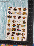 Vintage 1999 Highlights for Children Holidays, Hanukah, Full Sticker Sheet, Unused