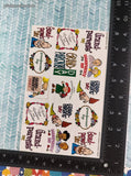 Vintage 2003 Highlights for Children Holidays, Grandparents' Day, Full Sticker Sheet, Unused