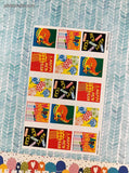 Vintage 1999 Highlights for Children Holidays, Chinese New Year, Full Sticker Sheet, Unused
