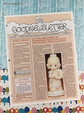 Vintage 1986 Enesco Precious Moments Collection Goodnewsletter Vol 6 #1 Softcover