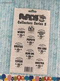 Vintage Popeye and Family! Collectors Series 2 Pogs Set/8 Milk Caps NEW