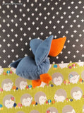 Vintage 1990's McDonald's TY Teeny Beanie Baby, Scoop the Pelican w/Tag