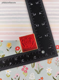 Vintage Walt Disney's Mickey Mouse Minnie Mouse Miniature Rubber Stamp Block
