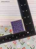 Vintage 2001 Stampin' Up! Hooray for You! Cute Lil' Mouse on Rocket Rubber Stamp Block, Clean