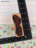 Vintage 1993 Hero Arts #F769 Teddies w/Balloons Rubber Stamp Block