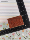 Vintage 1998 Westwater Enterprises Annie Lang Smiling Friends Bumble Bee Rubber Stamp Block