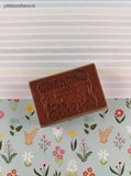 Vintage 1998 Westwater Enterprises Annie Lang Smiling Friends Bumble Bee Rubber Stamp Block