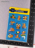 Vintage Ambassador Garfield & Friends Pack of 4 Sheets Stickers NEW Sealed