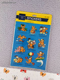 Vintage Ambassador Garfield & Friends Pack of 4 Sheets Stickers NEW Sealed