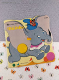 Vintage 1977 Walt Disney's Dumbo Golden Shape Softcover