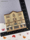 Vintage 1990 The Cat's Meow Fulton Opera House Wooden Block