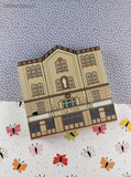 Vintage 1990 The Cat's Meow Fulton Opera House Wooden Block