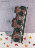 Vintage 1999 Hometowne Collectibles Lancaster County Home Wooden Block