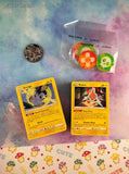 Pokemon TCG Bulk Cards 120+ Electric Common Uncommon Rare w/Collectible Tin #7