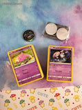 Pokemon TCG Bulk Cards 120+ Psychic Common Uncommon Rare w/Collectible Tin #15
