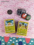 Pokemon TCG Bulk Cards 120+ Grass Common Uncommon Rare w/Collectible Tin #5