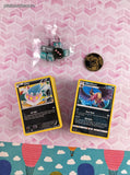 Pokemon TCG Bulk Cards 120+ Dark Common Uncommon Rare w/Collectible Tin #1