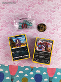 Pokemon TCG Bulk Cards 120+ Dark Common Uncommon Rare w/Collectible Tin #19