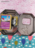 Pokemon TCG Bulk Cards 120+ Psychic Common Uncommon Rare w/Collectible Tin #20