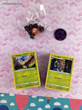 Pokemon TCG Bulk Cards 120+ Grass Common Uncommon Rare w/Collectible Tin #27