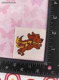 Vintage WAY TO GO! Cute Lil' Puppy Dog Rewards Sticker 2" Unpeeled, Unused