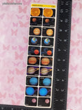 Vintage Trend Planets and Sun T-71003 Rewards Sticker Sheet, Unused