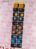 Vintage Trend Planets and Sun T-71003 Rewards Sticker Sheet, Unused