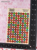 Vintage Teacher's Friend Scholastic Miniature Rewards Stickers Full Sheets Set/3