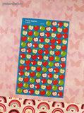 Vintage Trend "Tasty Apples" T-46070 Rewards Full Sticker Sheet
