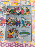 Vintage 1978 Sweet Pickles Scaredy Bear by Jacquelyn Reinach Hardcover