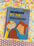 Vintage 1978 Sweet Pickles Scaredy Bear by Jacquelyn Reinach Hardcover