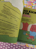 Vintage 1978 Sweet Pickles No Kicks for Dog by Jacquelyn Reinach Hardcover