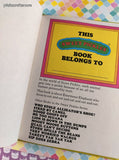 Vintage 1977 Sweet Pickles Elephant Eats the Profits by Jacquelyn Reinach Hardcover, Like New