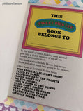 Vintage 1977 Sweet Pickles Moody Moose Buttons by Jacquelyn Reinach Hardcover, Like New