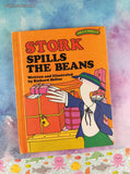 Vintage 1977 Sweet Pickles Stork Spills the Beans by Jacquelyn Reinach Hardcover